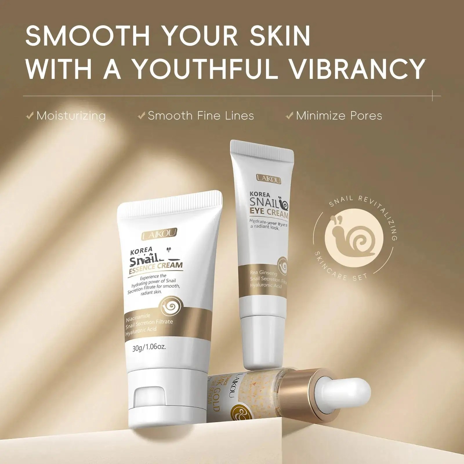 24K Gold Snail Repair Serum Au – Luxury Skincare Serum Bewertung und Preis